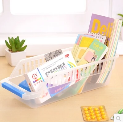 Новая корзина для хранения в холодильнике коробка продуктов пластиковый