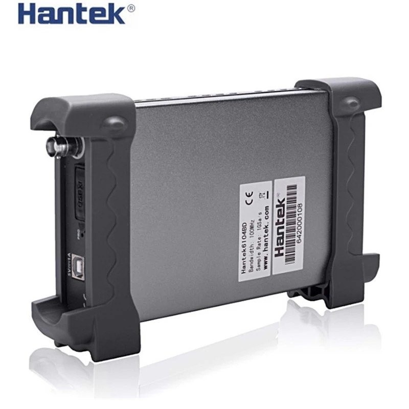 ПК USB осциллограф Hantek официальный 6254BC 4 канала 250 МГц 1GSa/s функция записи и воспроизведения сигнала Портативный Osciloscopio