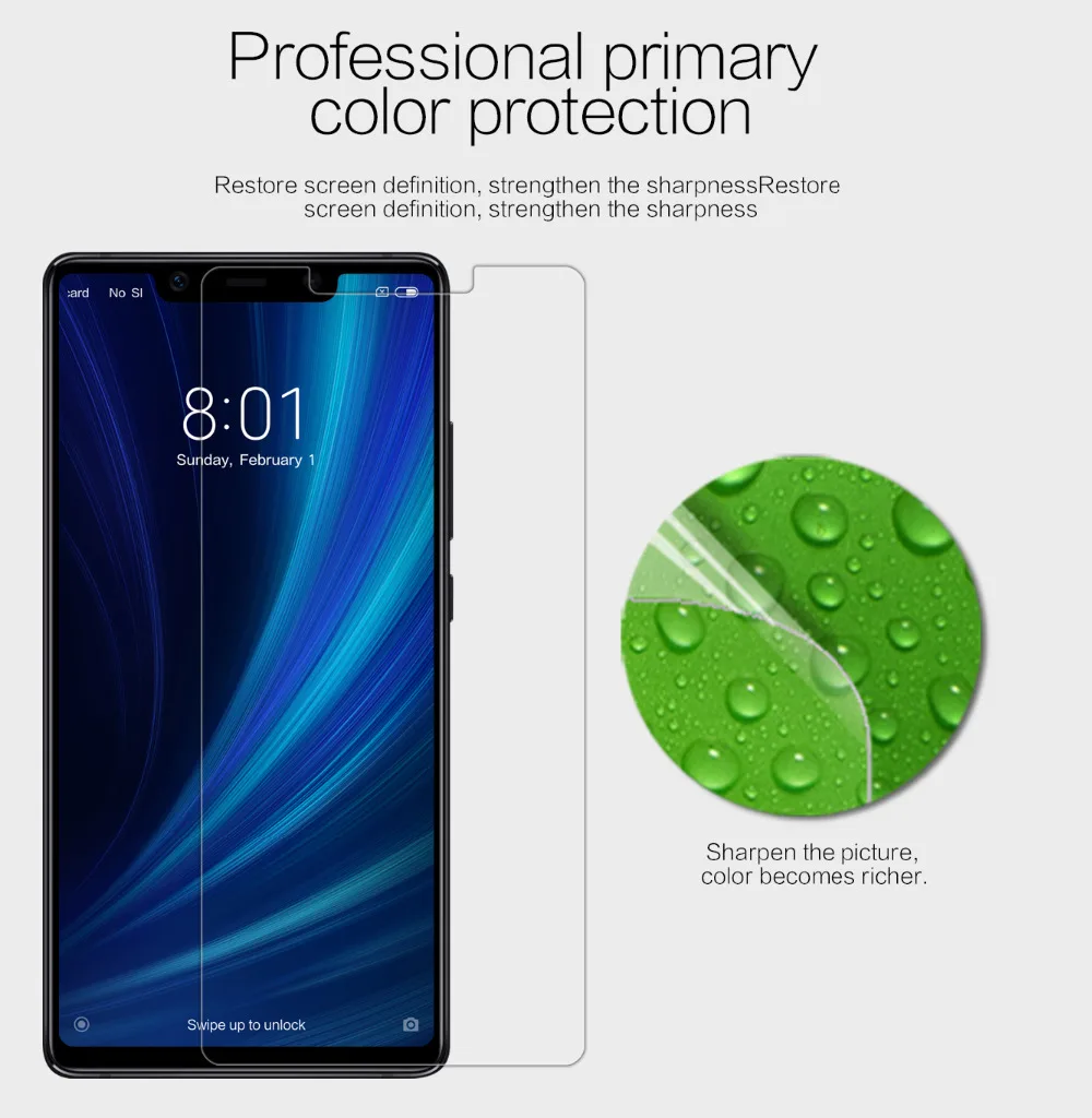 Пленка NILLKIN для Xiaomi Mi 8SE 8 SE 2 шт. 5 88 дюйма Защитная пленка экрана Антибликовая
