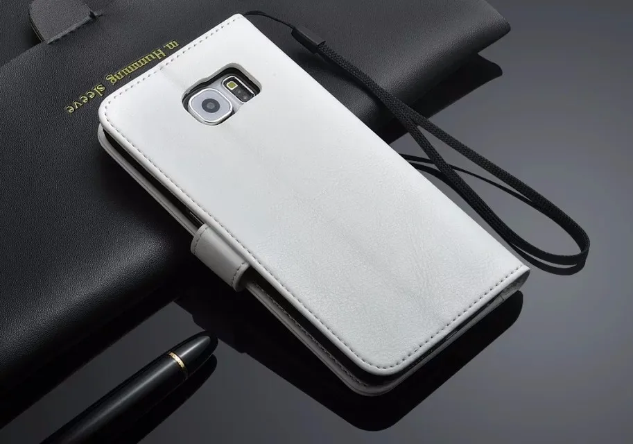 Чехол-портмоне с откидной крышкой из натуральной кожи чехол для samsung Galaxy A3 A5 A7 J1 J3 J5 J7 чехол для Galaxy S3 S4 S5 S6 S7 Grand Prime чехол