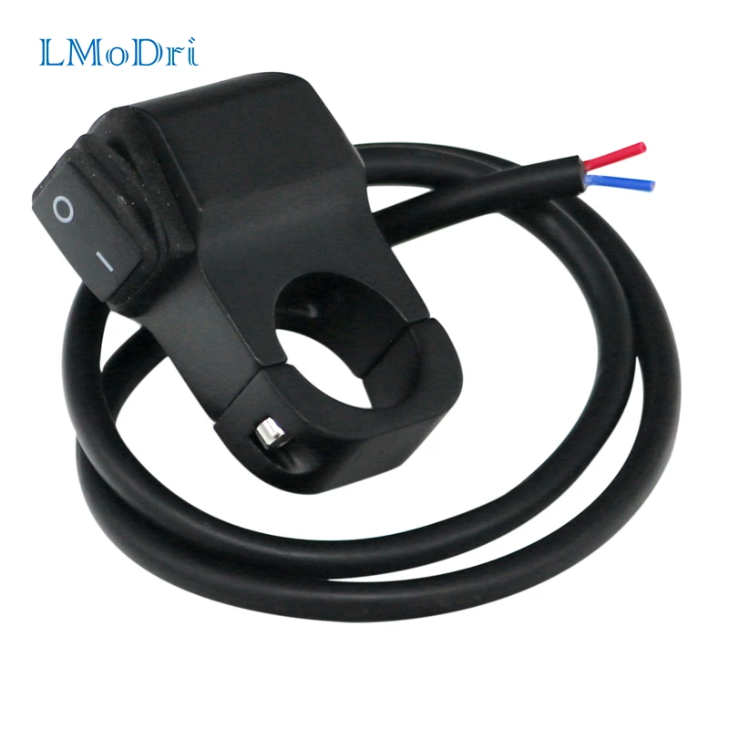 

LMoDri Wholesales Motorcycle Waterproof Switches Scooter ATV 22mm Handlebar Turn Signal Headlight Electrical Switch ON OFF