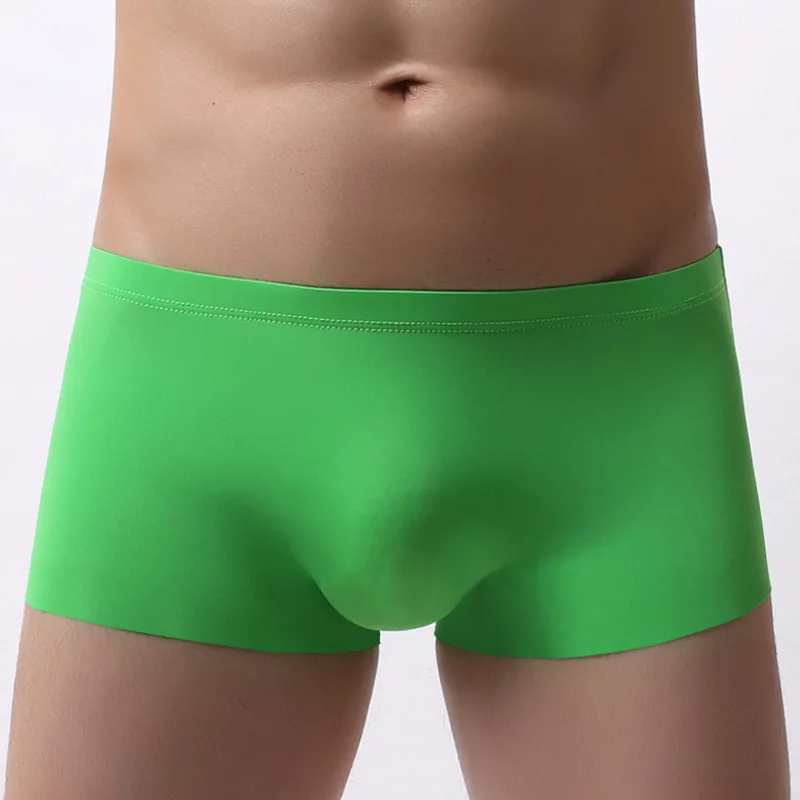 Мужские Бесшовные Боксеры из вискозы 8 шт./лот|Мужские трусы боксеры| |