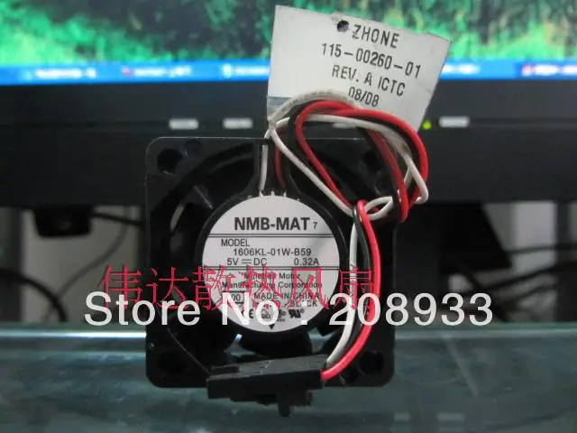 Для NMB 4015 1606KL 01W B59 DC 5V 0.32A|nmb| |