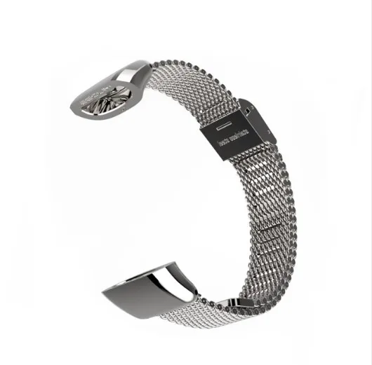 Silver Mijobs металлический ремешок B19 B29 для huawei Band 2 Pro спортивный браслет умные аксессуары браслеты для huawei Band 2 ремешок умные часы - Цвет: Silver