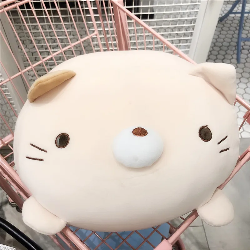 Цвет: желтый Большой размер, высокое качество, Sumikko Gurashi San-X уголок, био игрушка, милые куклы для детей, мягкий пуховик, хлопок, детские животные, домашний декор - Цвет: Цвет: желтый
