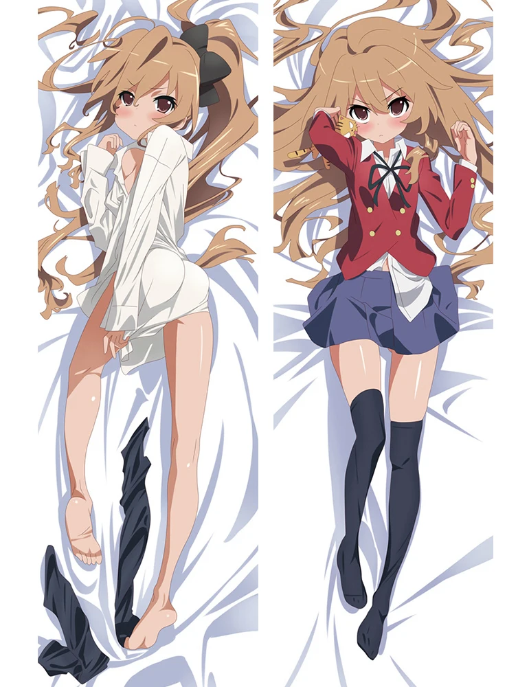 Аниме тигра дракон! Наволочка Toradora с изображением сексуальной девушки Aisaka Taiga otaku