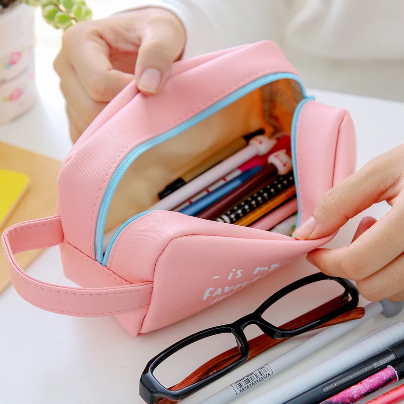 Креативная Ручка Пенал сумка большая емкость Косметическая для хранения