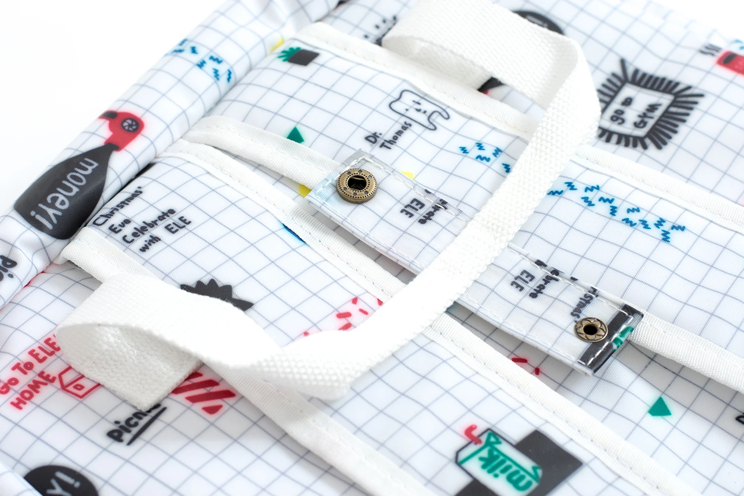 Модный водонепроницаемый рюкзак с клетчатым принтом для студентов женская сумка