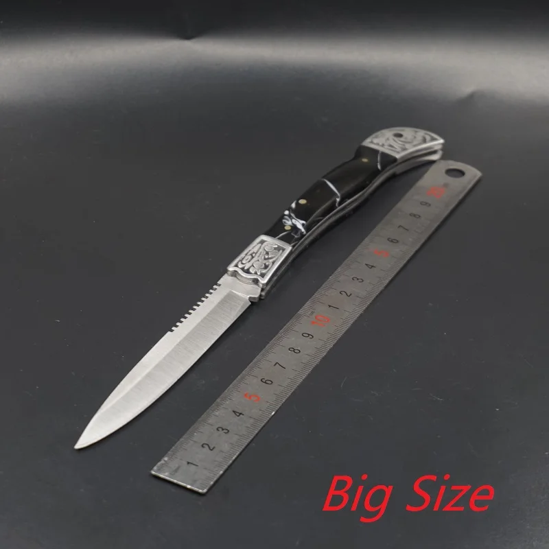 Big Size Складной нож, тактический карманный нож для кемпинга, 440C, лезвие, боевые, для охоты, для выживания, ножи, EDC, для самообороны, многофункциональные инструменты - Цвет: Big Size