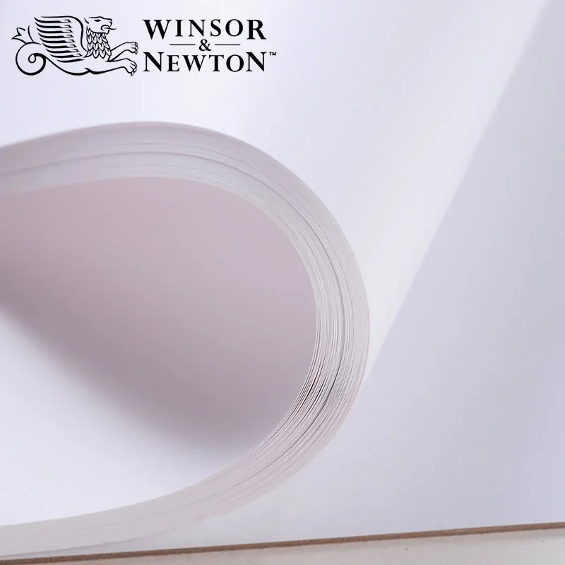 Winsor Newton 75 г/м2 Профессиональный пигментный маркер книга 50 листов А3/А4 ручная роспись эскиз бумага офисная школа художественные принадлежности