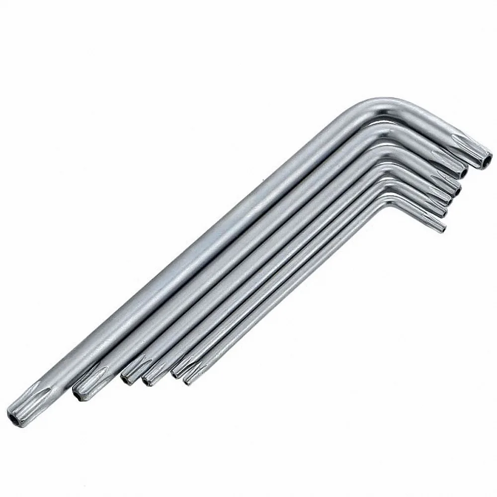 1 шт. отвертка Torx Инструменты для ремонта Torx безопасности отвертка с ручкой/L тип для ремонта ручной инструмент T10 T15 T25 T30 T40