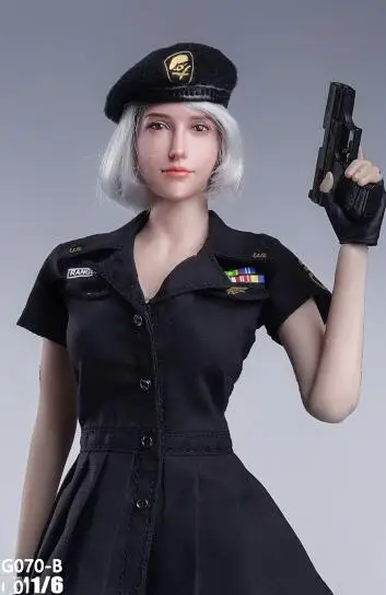 B Fire Girl Toys 1/6 FG070 Американский военный стиль бесшовные колготки серии тканевый костюм для женщин 1" PH кукла экшн фигурка тела - Цвет: B