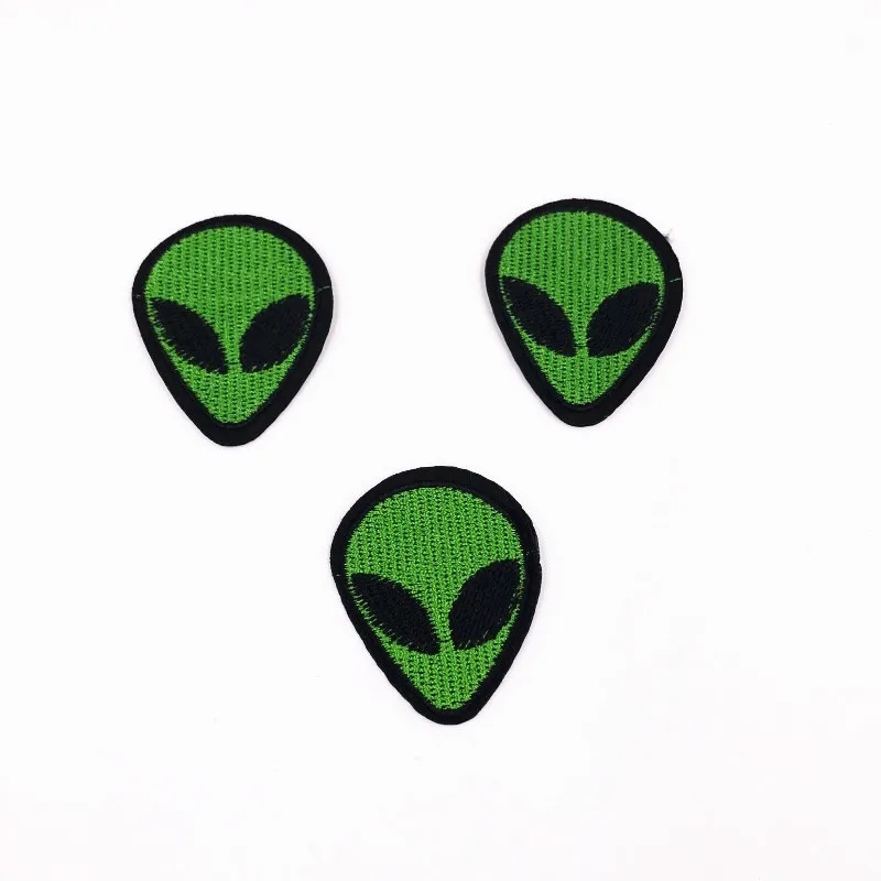 10 шт. Allien UFO Parches вышивка железа на заплатках Одежда DIY полосатая одежда стикер s шитье на Аппликации значок стикер