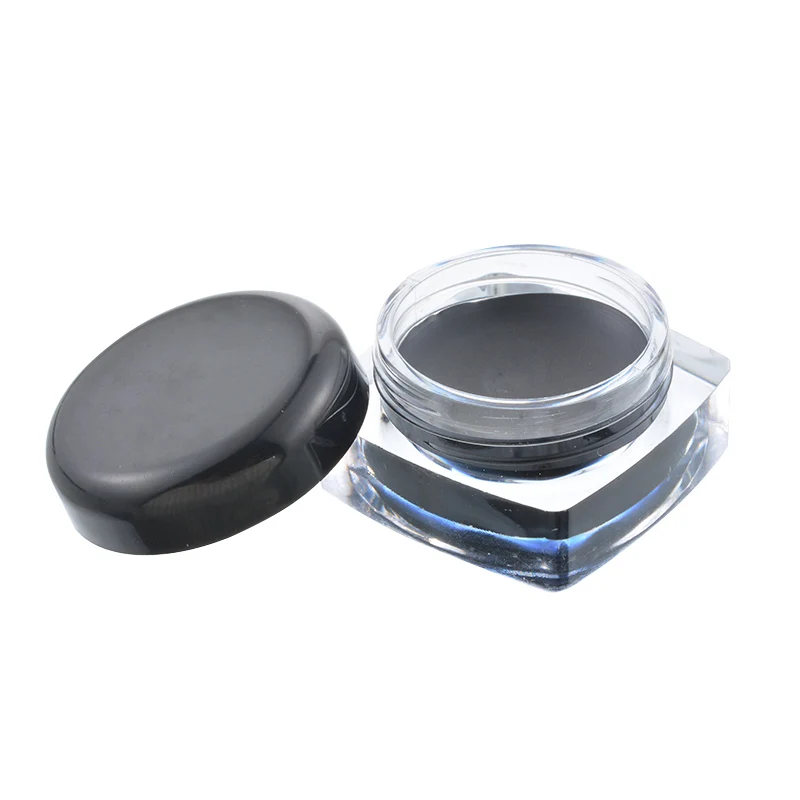 Водостойкая долговечная Черная гелевая подводка для глаз набор косметики