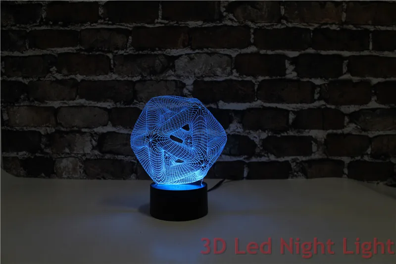 

Free Shipping Baby Room Table Lamp 3D Led Indoor Night Light Wholesaler with CE and UL Certificate YJM-2897