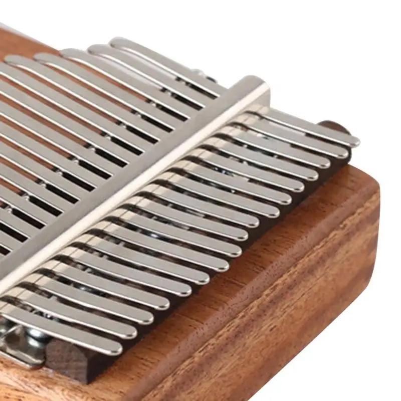 Kalimba DIY 17 ключей Замена марганцевой стали большого пальца клавиши пианино деревянный мост металлические музыкальные инструменты аксессуары