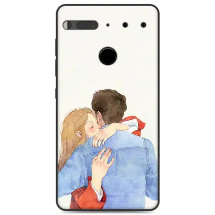 Для эфирного телефон PH-1 кожа случае литературный стиль окрашенные мягкая оболочка для эфирного телефон PH1 Задняя Крышка Случаях