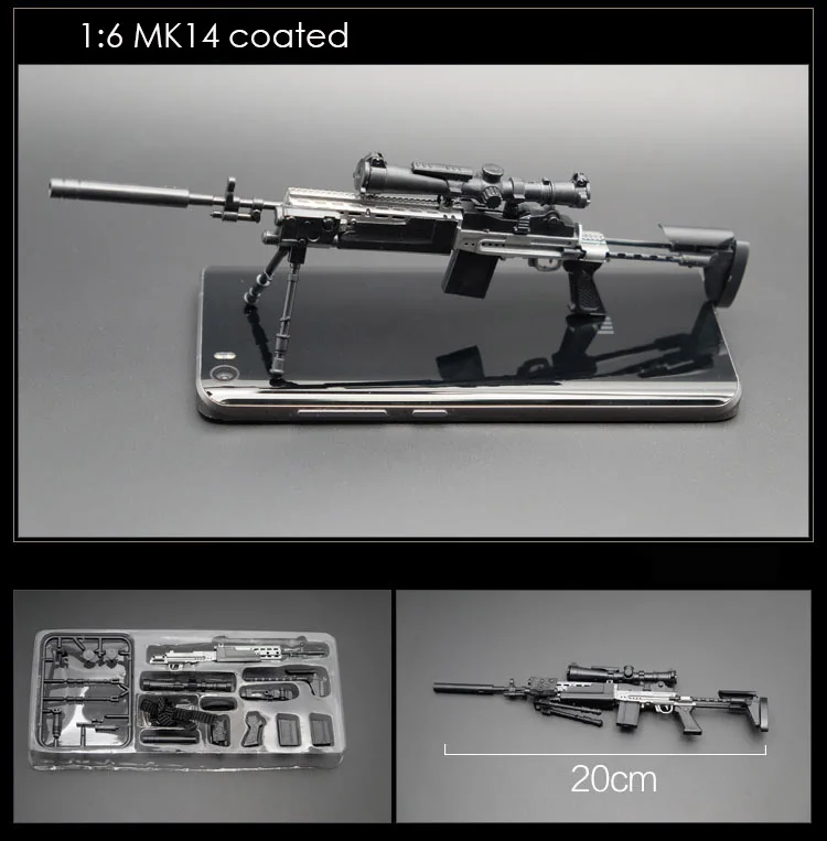 1:6 пистолет Модель с покрытием 12' солдат оружие SVD TAC-50 Снайпер модель винтовки действие Firgure реквизит собрать игрушку