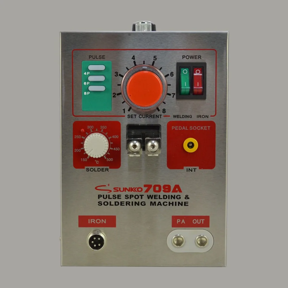 709A 220V Аккумуляторная машина для точечной сварки для батарей точечной сварки