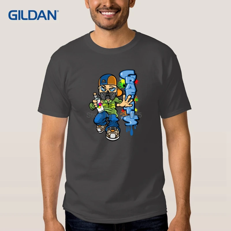 Граффити рубашка для Для мужчин 2018 последние футболка ткани где купить