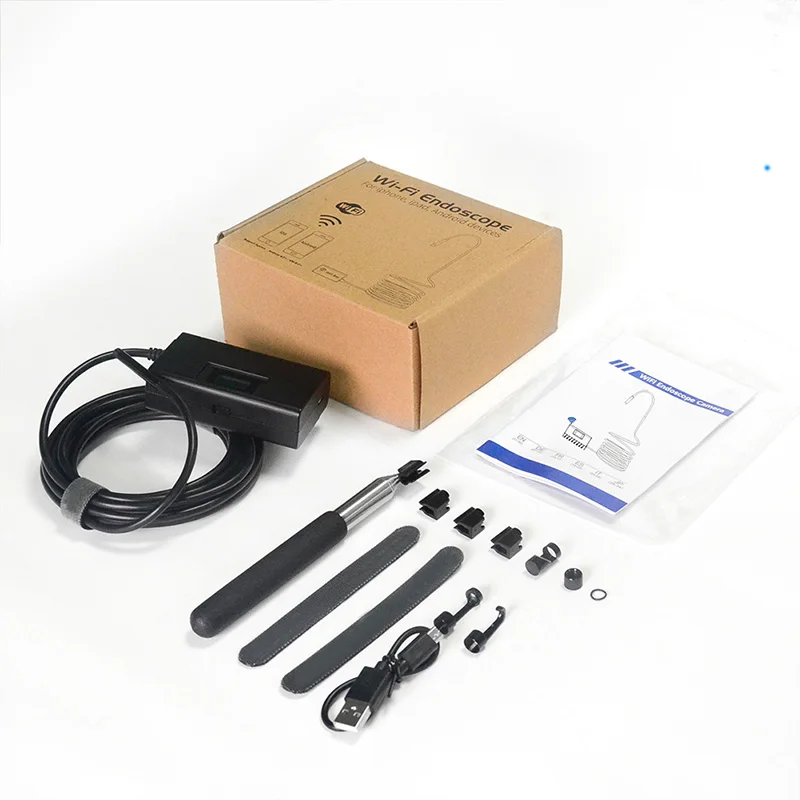 Камера-Бороскоп с Wi-Fi 5 мм 1920*1080P HD Полужесткий беспроводной для Android и IOS Ipad Huawei -