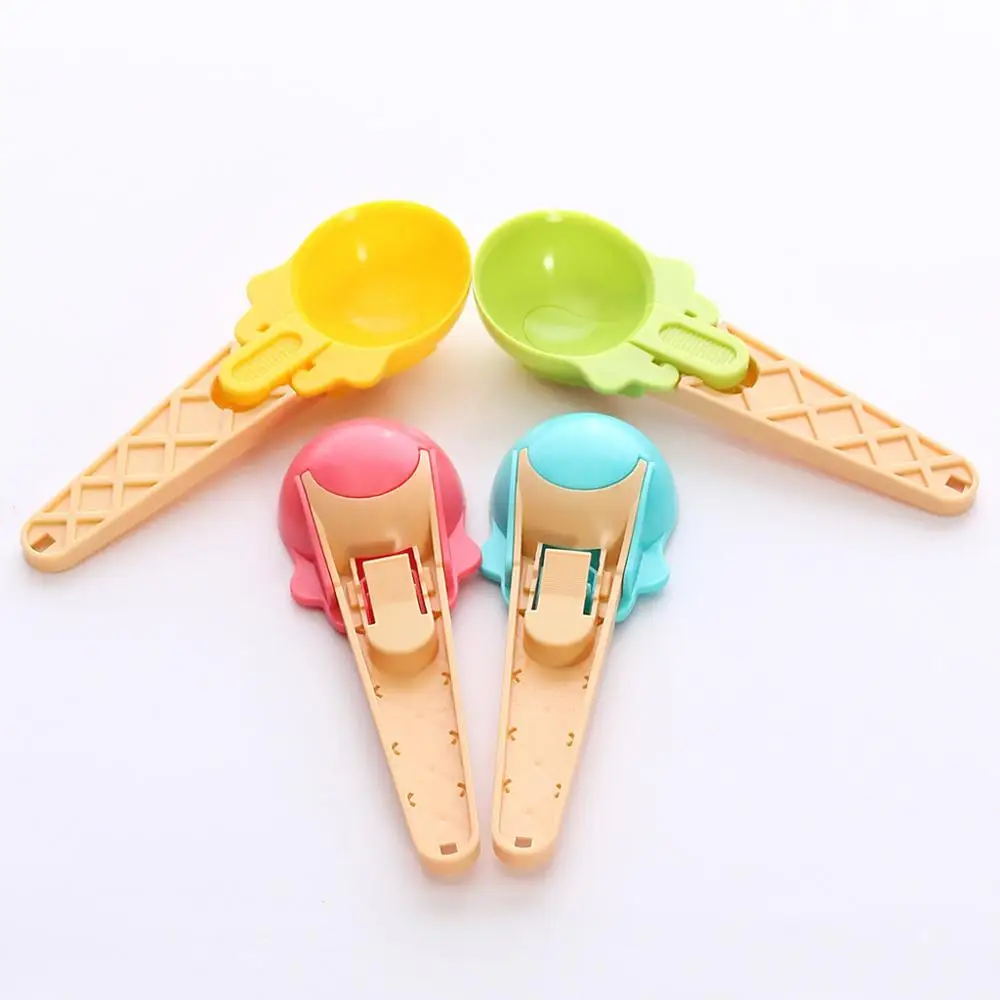 Креативная пластиковая ложка для мороженого фруктовый лед кухонные инструменты
