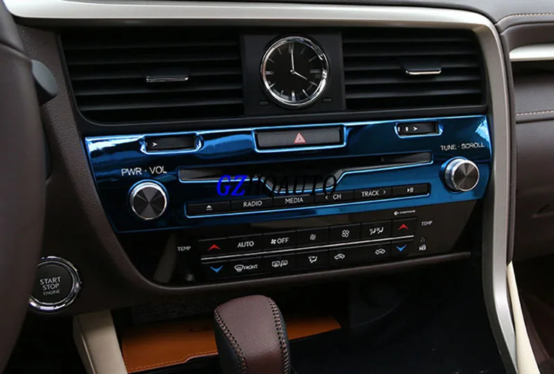 Автомобильные аксессуары HengFei для Lexus RX200t RX450h CD в декоративной раме панели