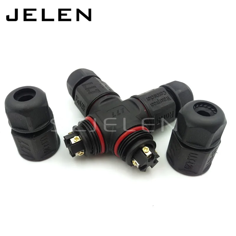 L20 4T 4 контактный разъем для кабеля питания водонепроницаемый типа светодиодный