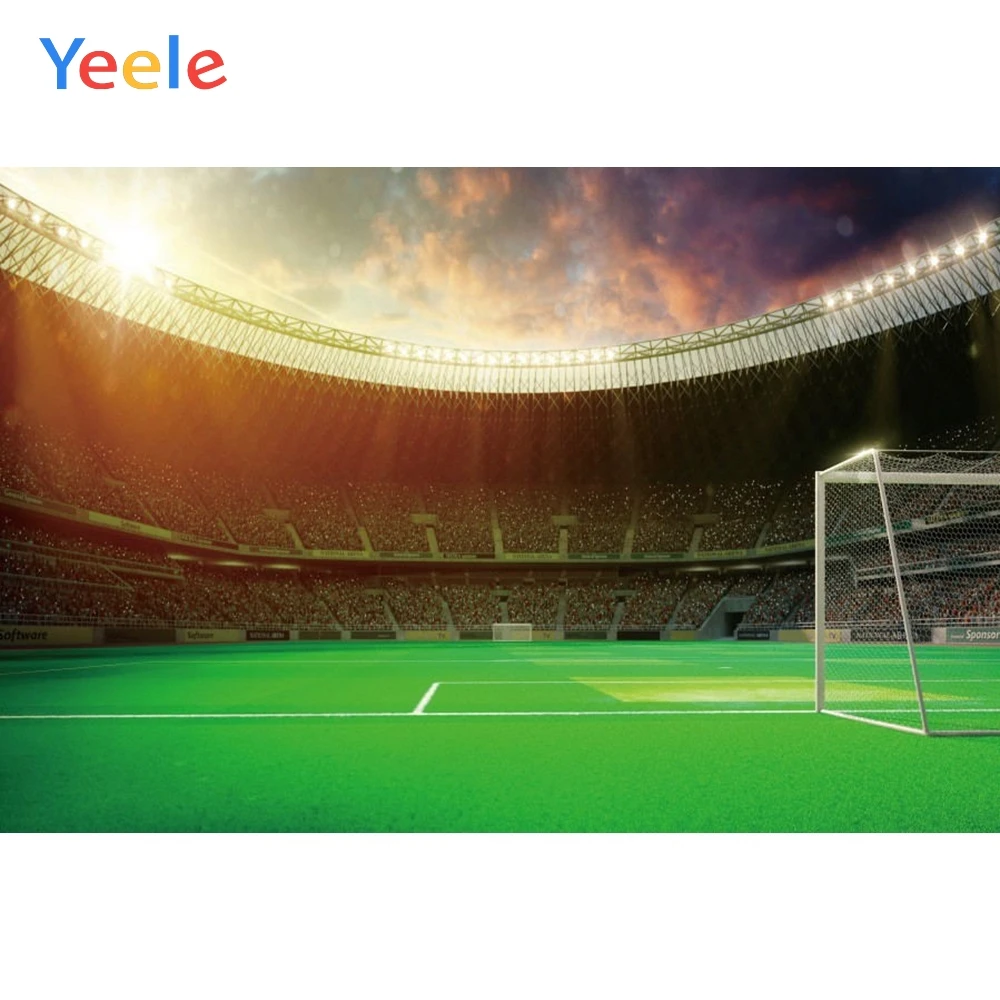 Спортивные фоны Yeele для фотосъемки с изображением футбольной двери футбольного