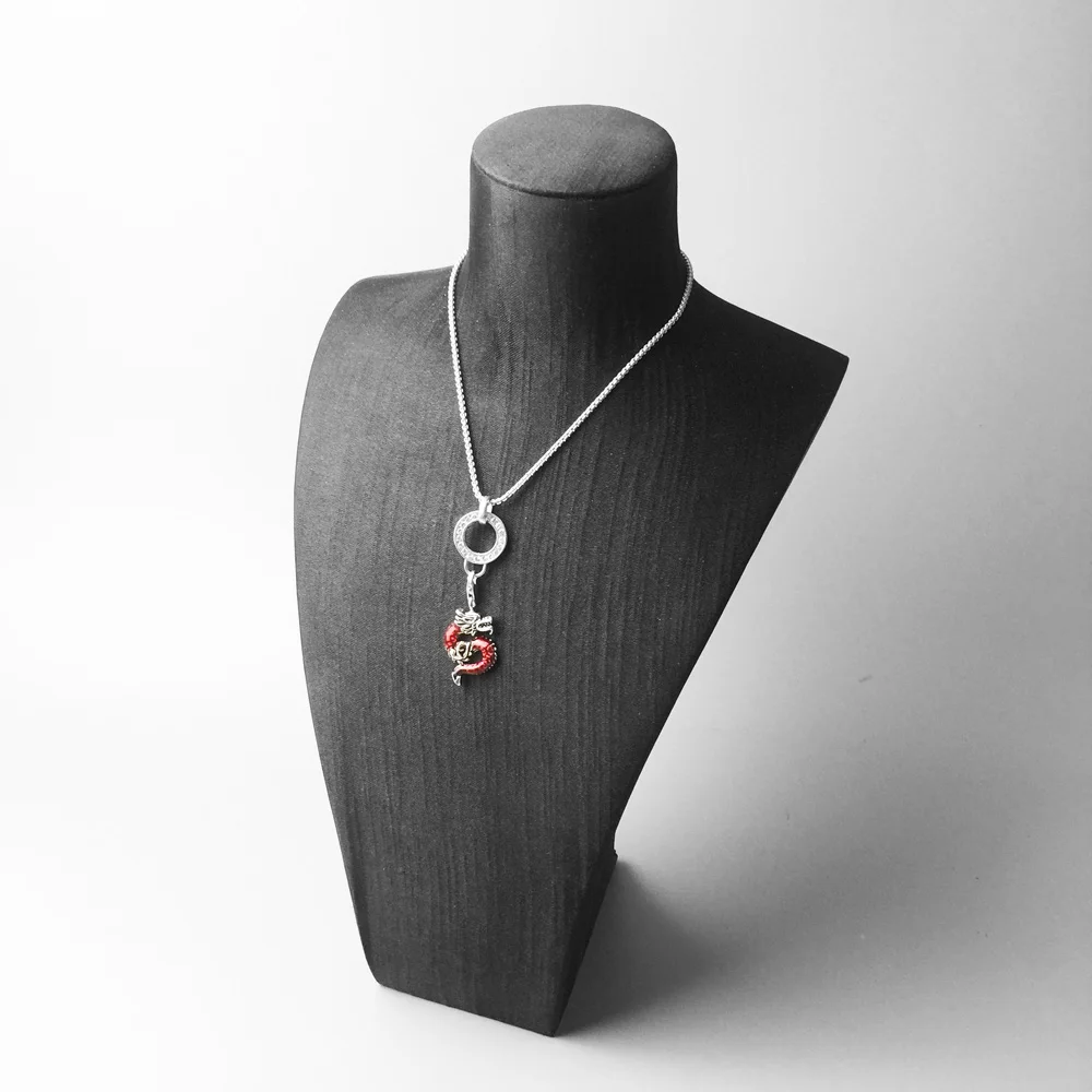 Подвеска в виде Красной лампы хорошие ювелирные украшения для клуба 2018 женщин и