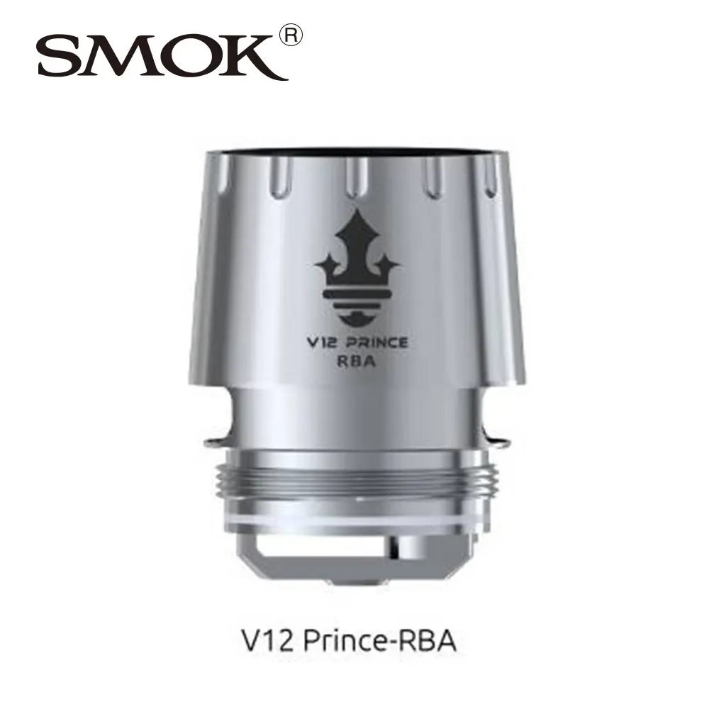 Оригинальный SMOK TFV12 PRINCE RBA катушка 0.25ohm головка электронная сигарета подходит для