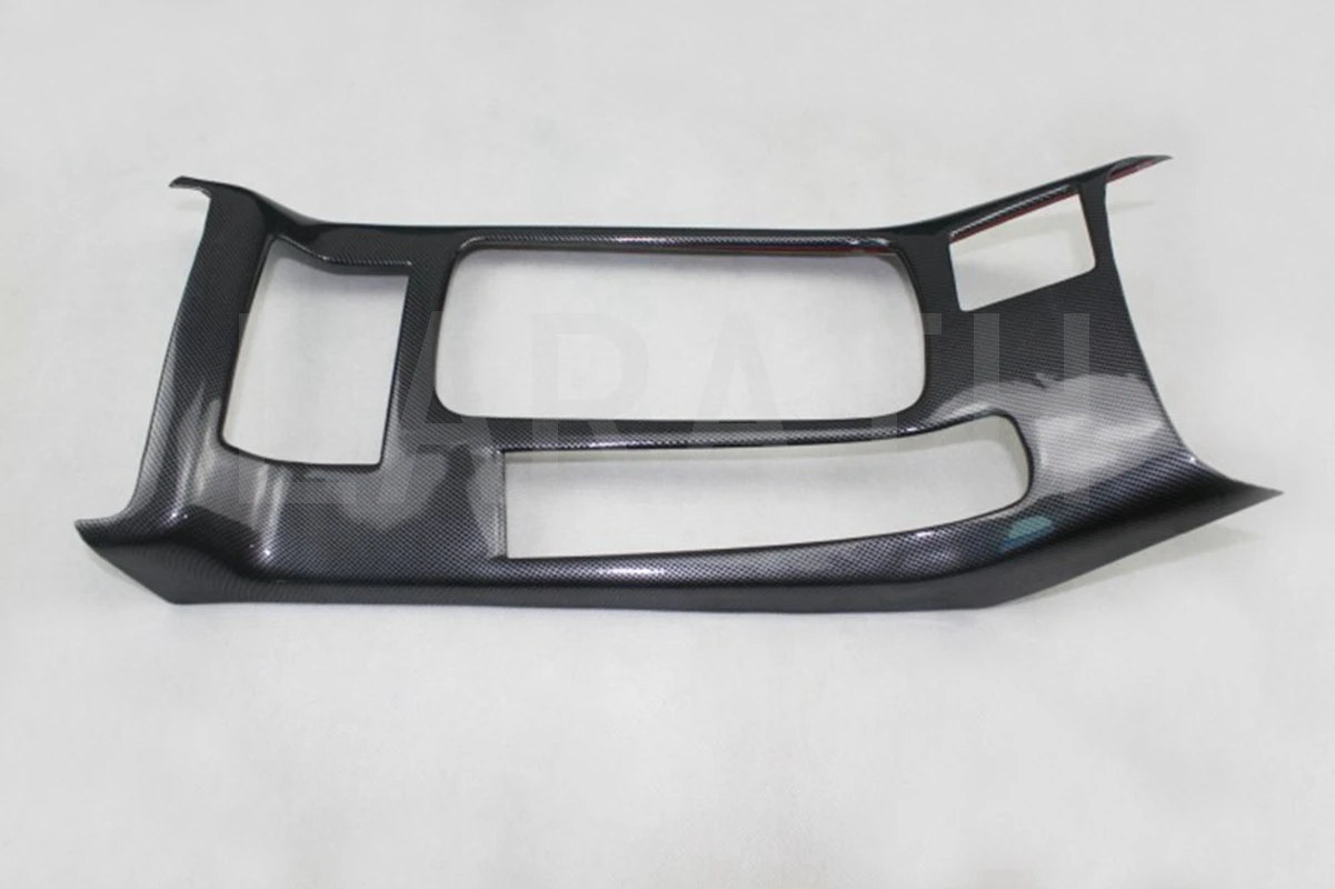 Для Mitsubishi Lancer 2010 2011 2012 LHD ABS углеродное волокно коробка передач электронный ручной тормоз панель Крышка Интерьер стиль 2 шт