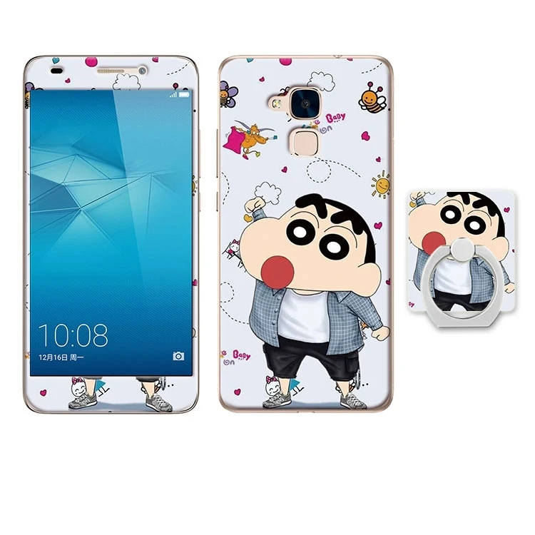 Мультяшный чехол для huawei Honor 5C, чехол с кольцом на палец, мягкий силиконовый чехол для huawei Honor 5C GT3, чехол из закаленного стекла - Цвет: 8