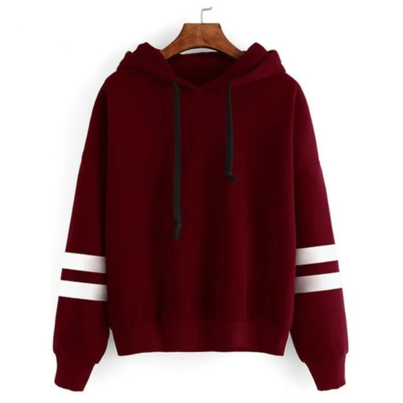 2020 Autumn Women Hoodie Casual Long Sleeve Hooded Pullover Sweatshirts Female Jumper Tracksuits Sportswear | Женская одежда