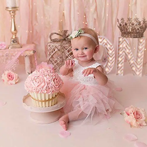 Детское Пышное Платье для торта одежда малышей 1-3 лет детский праздничный костюм
