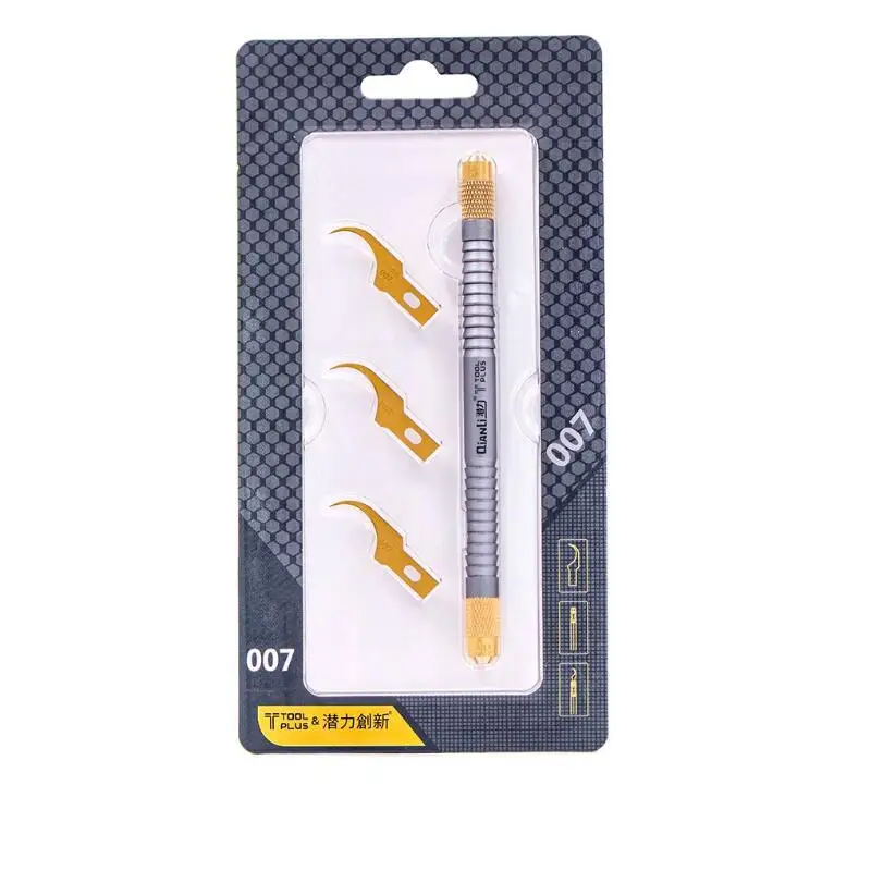 Professional Cold Blade For iPhone Mainboard A12 A11 A8 A9 A10 CPU IC Powerful Glue Black Side Removal Knife | Мобильные телефоны и