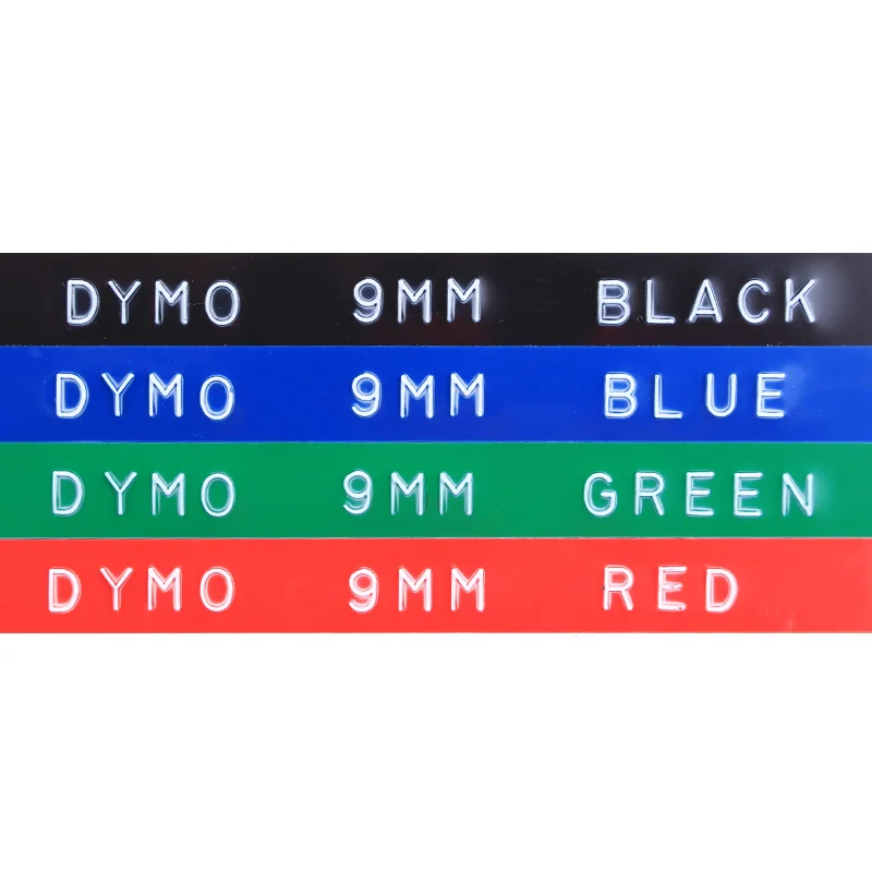 Dymo 12965 3D тиснение ручной производитель этикеток Dumo12965 принтеры для 9 мм лент