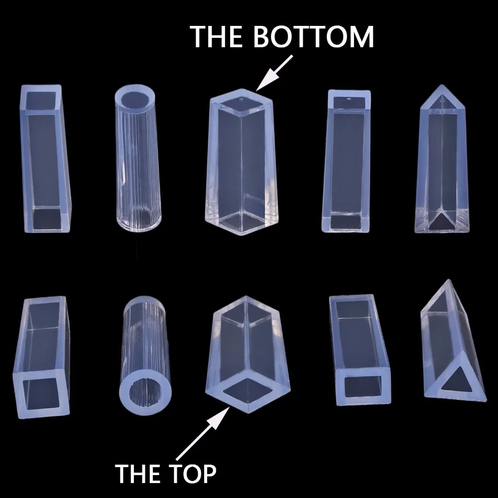 10 шт./компл. силиконовые формы для ювелирных изделий подвесок сделай сам литье из