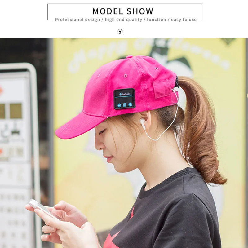 CALION G7 Беспроводная спортивная шапка с наушниками для женщин и мужчин Bluetooth