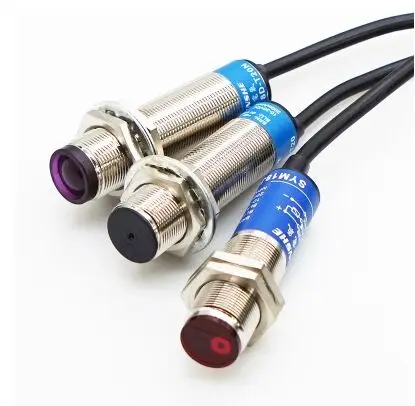 M18/M12 датчик приближения фотоэлектрический постоянного тока NPN PNP диффузный