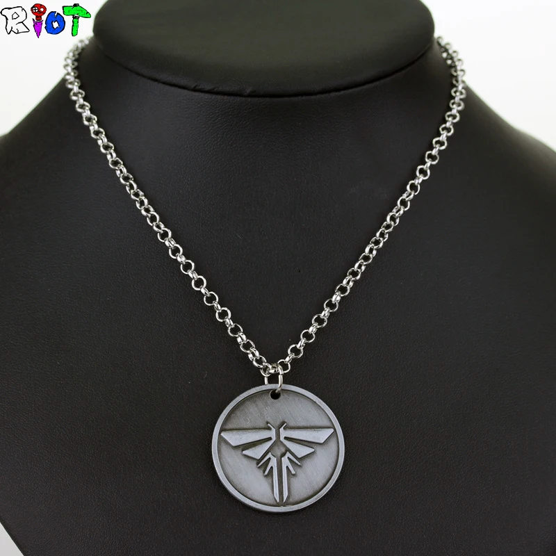 Последний из нас левшей позади сплав кулон ожерелье бусы цепь винтажное воротник