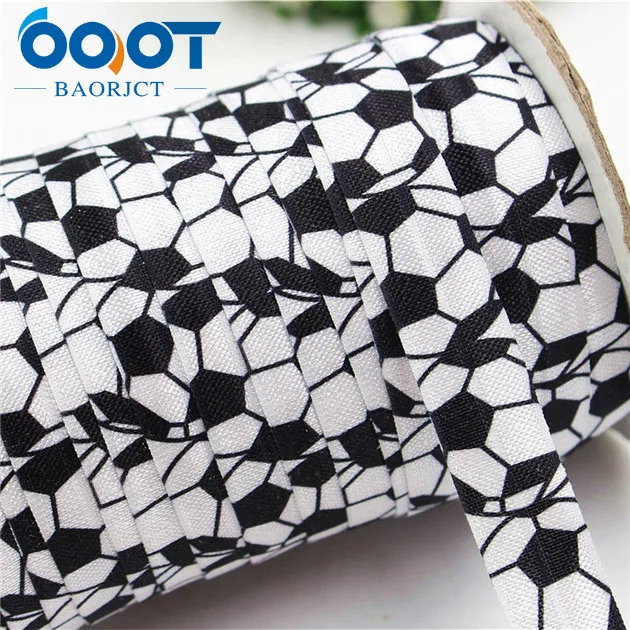 OOOT BAORJCT, 1752610, 5/8 '', 16 мм футбольная Складная эластичная лента, 10 ярдов волос кольцо DIY аксессуары для одежды ручной работы - Цвет: 4