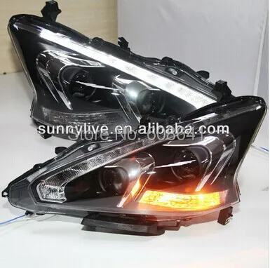 

Teana Angel Eyes LED Head Lights for NISSAN 2014 TLZ