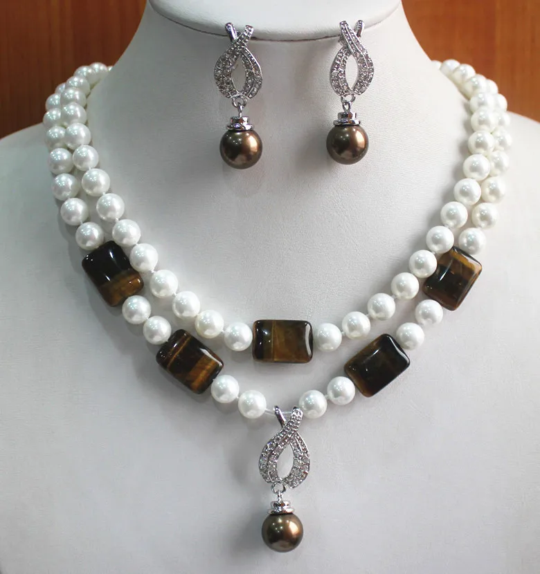 2 вида стилей! Оптовая продажа ряда 8 мм ракушка жемчуг/камень женское милое