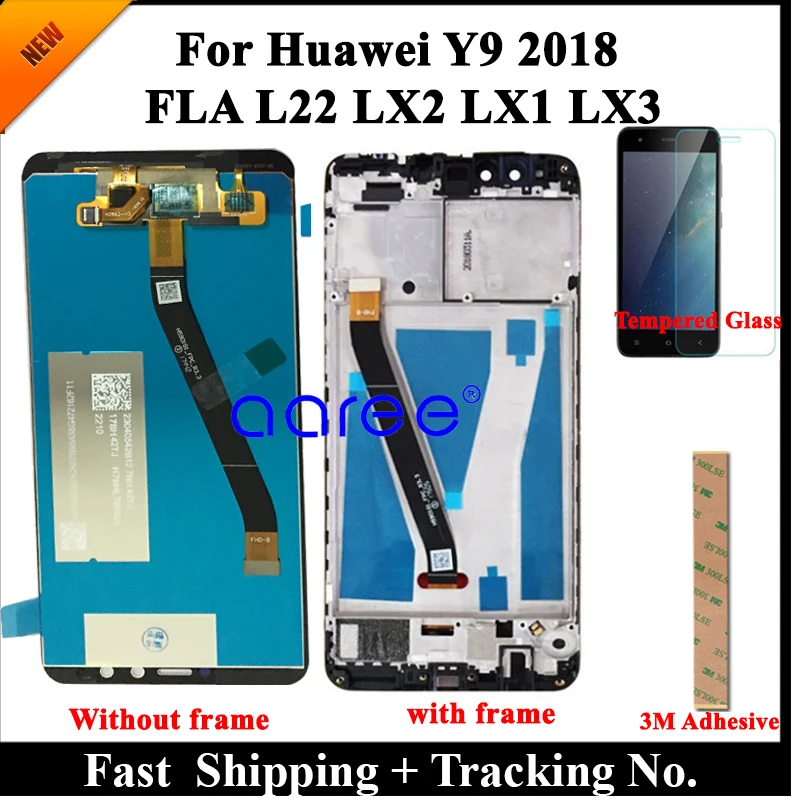 Оригинальный ЖК-дисплей для Huawei Y9 2018 сенсорный дигитайзер в сборе | Мобильные