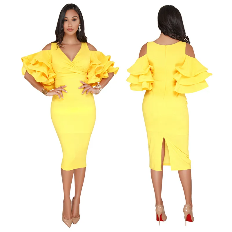 2019 Новое модное элегантное женское платье в африканском стиле|Африканская