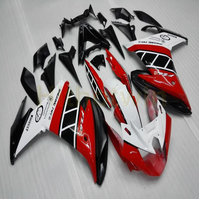 Оригинальный комплект для кузова мотоцикла предмет FZ6R 2009 2010 FZ6 цвет оранжевый