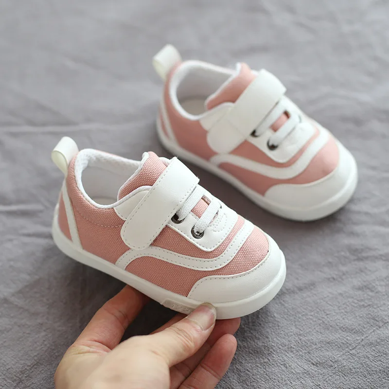 2019 осень носки для малышей мальчиков и девочек Повседневная парусиновая обувь