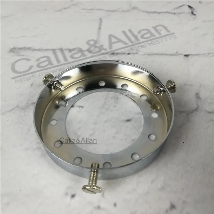 2 шт./партия D68mm* H13mm кольцо для крепления рассеивателя, железные 8 цветов тенты чашки винтажные железные каркасы абажуров DIY светоотражающий абажур фиттеры