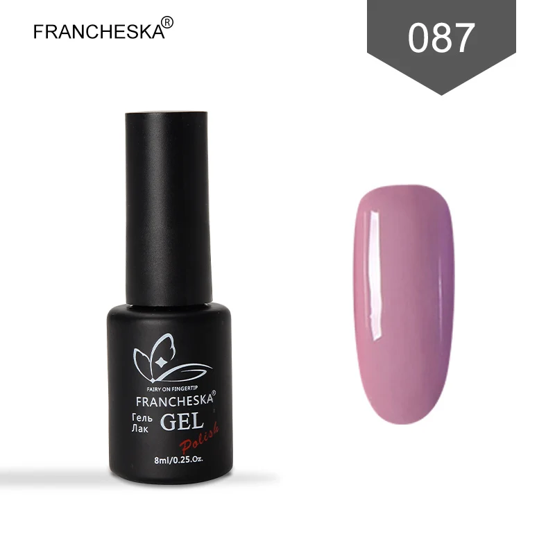 uv gel -87 Коди Гель лак для ногтей Коди каучуковая база УФ смолы комплект Unha de гель GelPolish черный белый резиновая основа Топ пальто ногти 42 цвета маникюра гель-лаки kodi лаки для ногтей распродажа - Цвет: uv gel -87